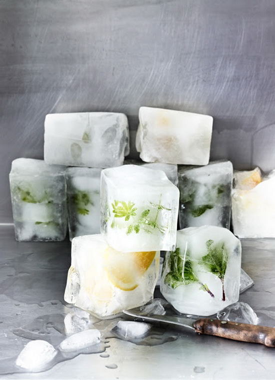 20 способов использования формочек для льда