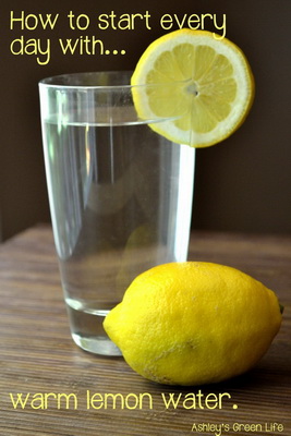вода с лимоном натощак